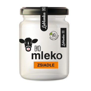 Eko Zsiadłe mleko 3% Lublanka