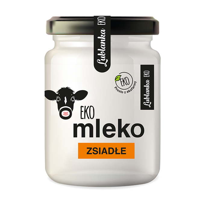 Eko Zsiadłe mleko 3% Lublanka