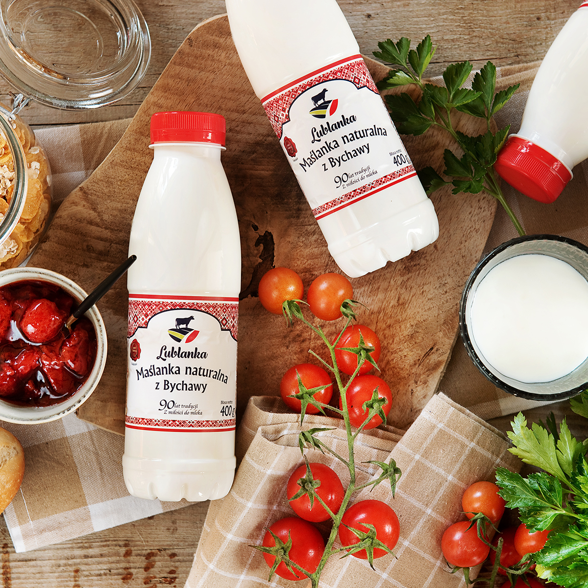 Maślanka naturalna Lublanka - obrazek 4