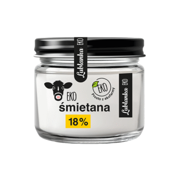 Eko Śmietana 18% Lublanka