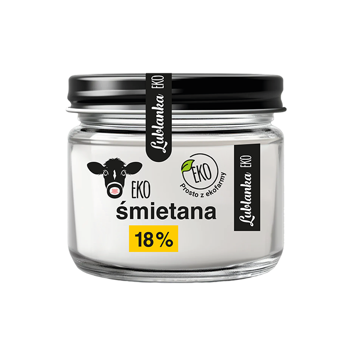 Eko Śmietana 18% Lublanka