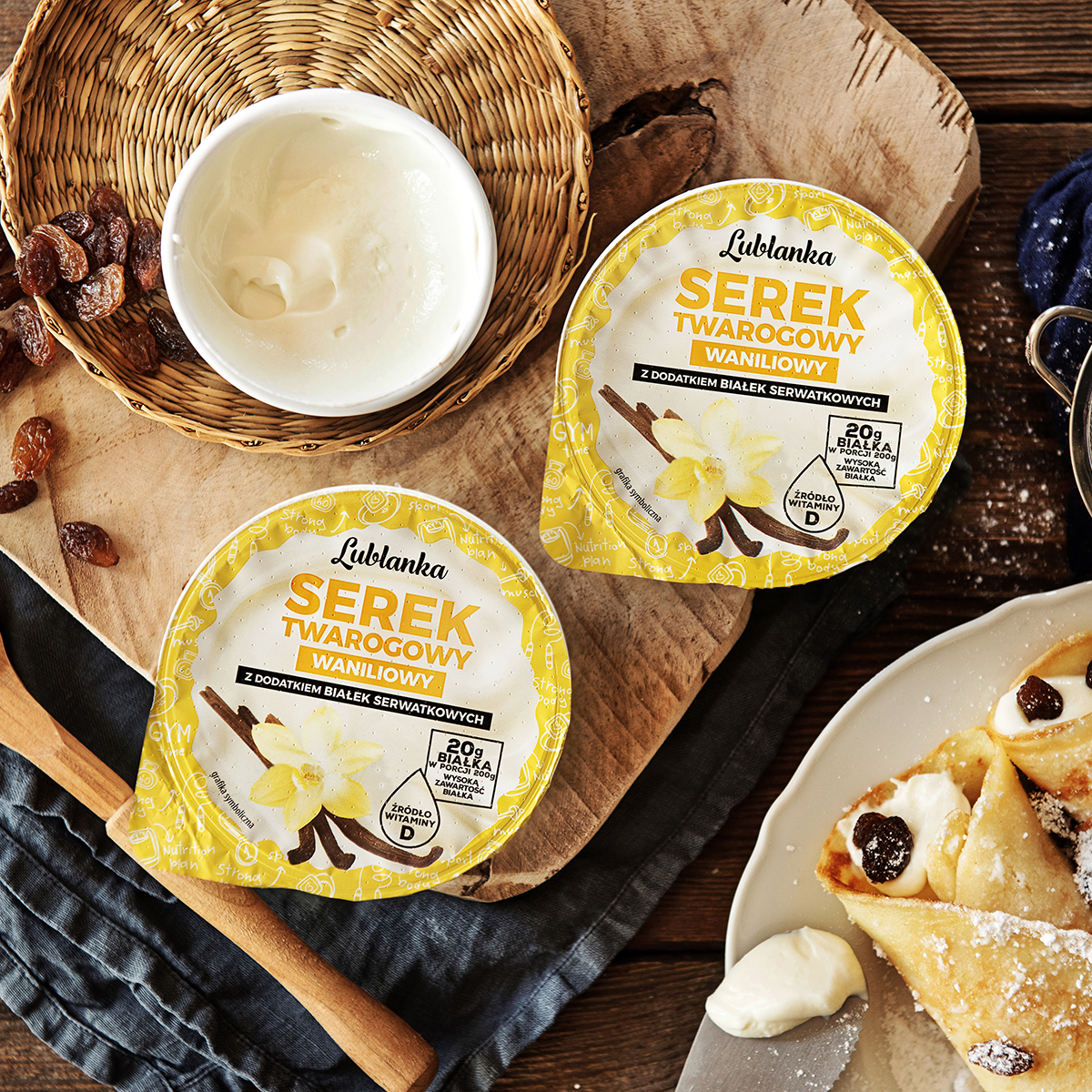Serek twarogowy waniliowy Lublanka - obrazek 3
